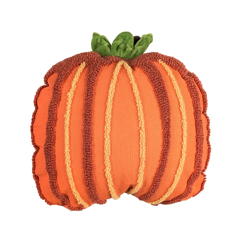 Lumbar Support Pillows for Car SeatsBotanical Pumpkin Shaped Hooked Pillow