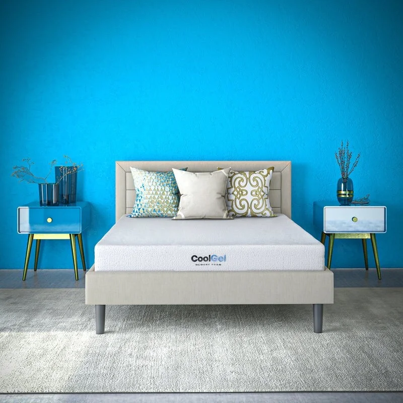 Organic cotton mattresses for a chemical - free sleep surfaceClassic Brands Cool Gel Memory Foam 8 Inch Mattress, CertiPUR US Certified, Mattress in a Box. Organic cotton mattresses for a chemical - free sleep surfaceClassic Brands Cool Gel Memory Foam 8 Inch Mattress, CertiPUR US Certified, Mattress in a Box.