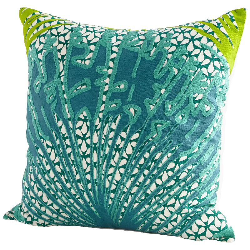 Cotton Pillows for Natural ComfortCyan Design 09407-1 Pillow Cover