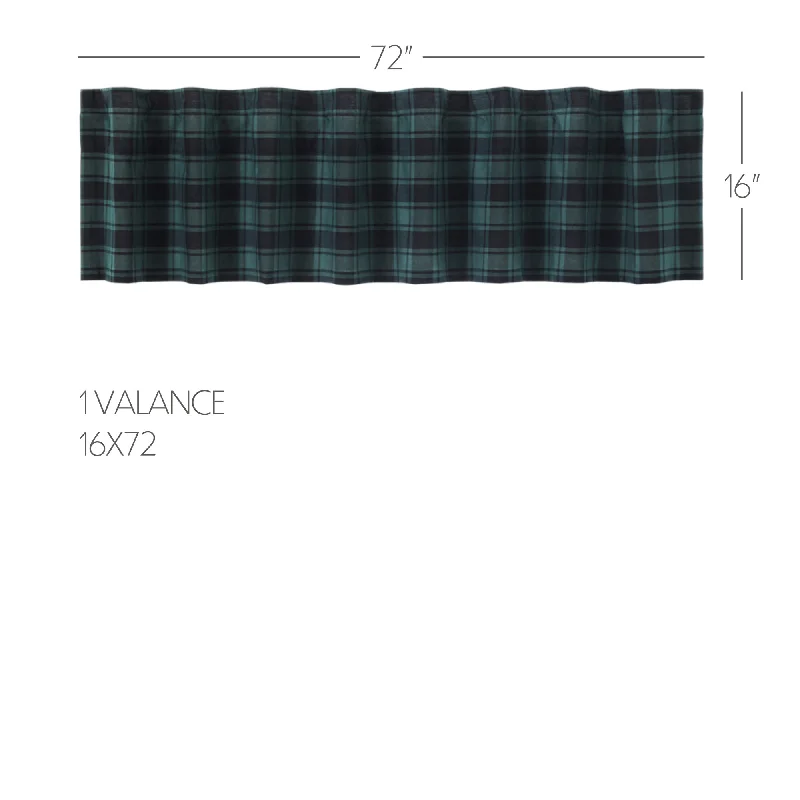 Bed skirts with a beach - themed printPine Grove Valance 16x72