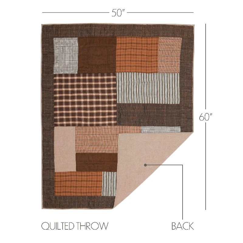 Queen - size bed skirts with ruffled edgesRory Quilted Throw 50x60