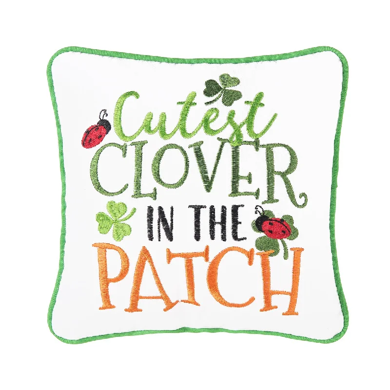 Down Alternative Pillows for Ethical ChoicesCutest Clover In The Patch Mini Pillow