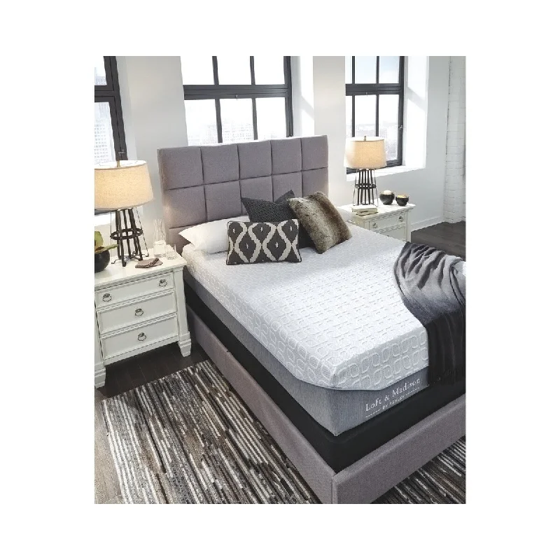 Organic cotton mattresses for a chemical - free sleep surfaceSignature Design by Ashley Loft and Madison 13 Firm California King 13 inch White Mattress with MemGel Organic cotton mattresses for a chemical - free sleep surfaceSignature Design by Ashley Loft and Madison 13 Firm California King 13 inch White Mattress with MemGel