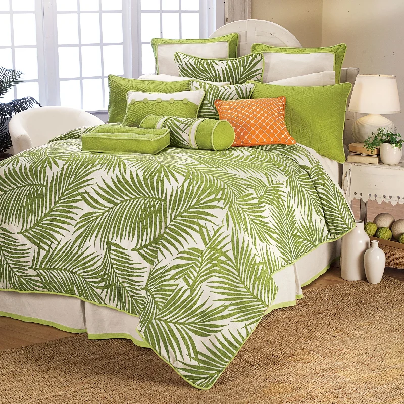 Bed skirts with a child - friendly printHiEnd Accents Capri Green Fern Print Bedskirt, 1PC Bed skirts with a child - friendly printHiEnd Accents Capri Green Fern Print Bedskirt, 1PC