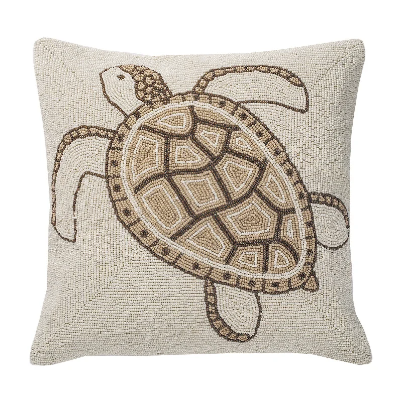 Decorative Pillows for Living Room MakeoverNatural Turtle Pillow