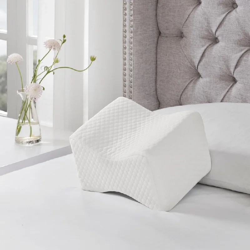 Memory Foam Pillows for Neck SupportMadison Park Memory Foam White Knee Pillow