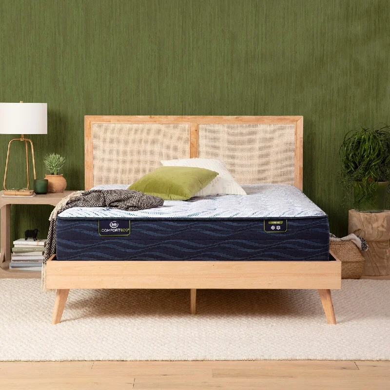 Organic cotton mattresses for a chemical - free sleep surfaceSerta iComfortECO Q10 13.25" Hybrid Medium Mattress and Adjustable Base Set Organic cotton mattresses for a chemical - free sleep surfaceSerta iComfortECO Q10 13.25" Hybrid Medium Mattress and Adjustable Base Set