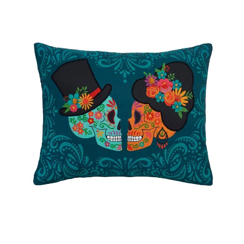 Firm Pillows for Side SleepersSugar Skull Couple Pillow