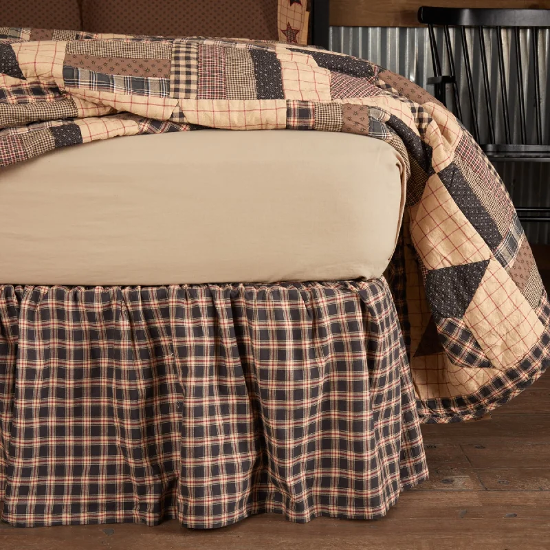 Bed skirts with a modern art - inspired printBingham Star Bed Skirt