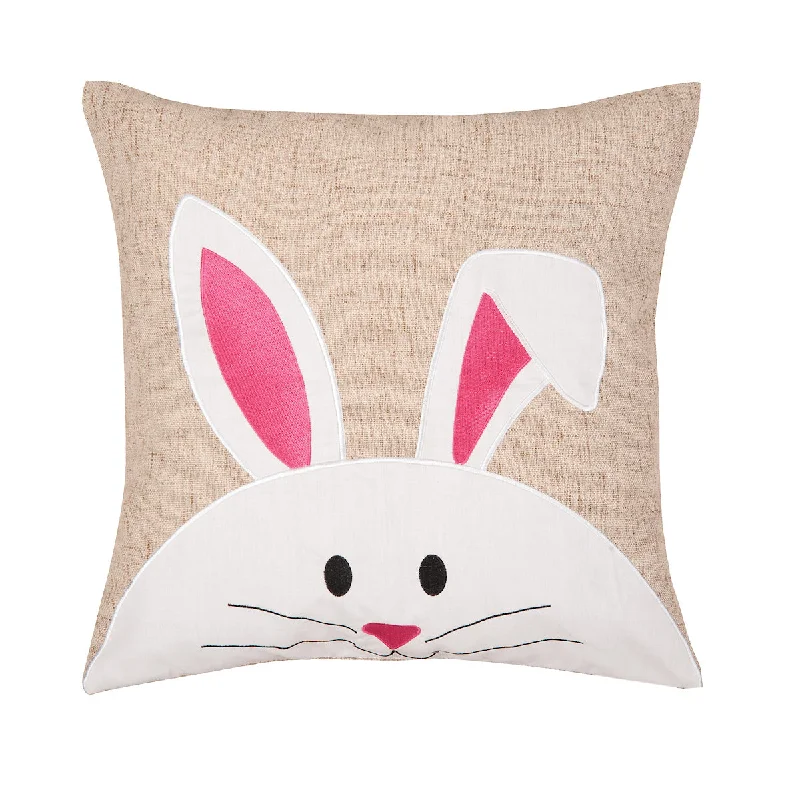 Soft and Fluffy Pillows for Bedroom ComfortBunny Head Pillow