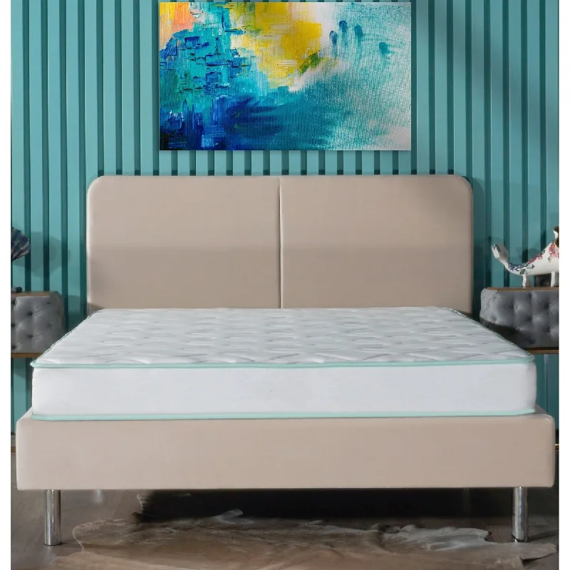Gel - infused memory foam mattresses for cooler sleepFull Size - 6" Medium Innerspring Hybrid Mattress, Heavy-duty Tempered Steel Coils, Breathability Gel - infused memory foam mattresses for cooler sleepFull Size - 6" Medium Innerspring Hybrid Mattress, Heavy-duty Tempered Steel Coils, Breathability