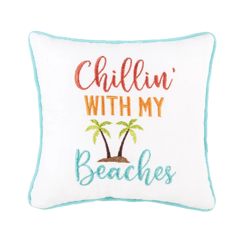 Lumbar Support Pillows for Car SeatsChillin with My Beaches Mini Pillow
