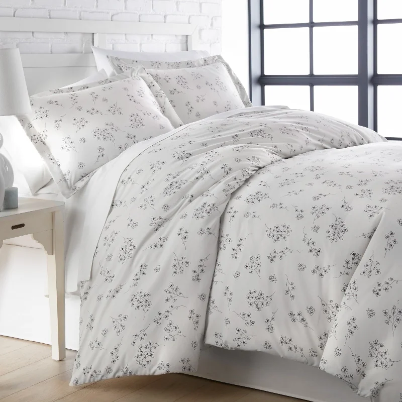 Goose down comforters known for their superior quality and insulationSweet Floral Down Alternative Comforter and Sham Set Goose down comforters known for their superior quality and insulationSweet Floral Down Alternative Comforter and Sham Set