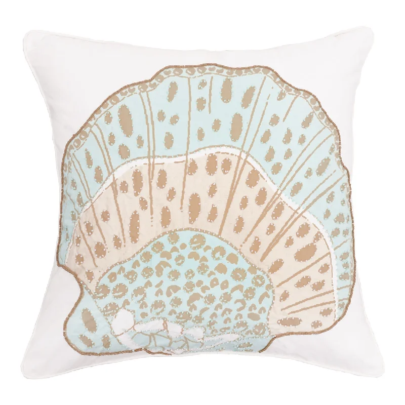 Soft and Fluffy Pillows for Bedroom ComfortAmber Sands Shell Pillow