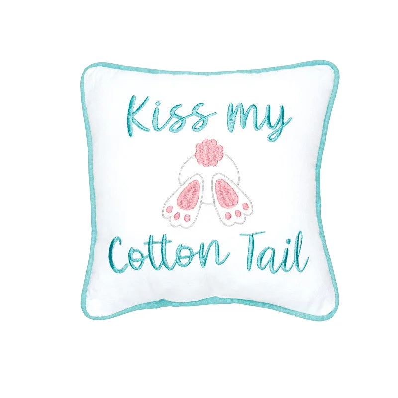 Lumbar Support Pillows for Car SeatsKiss My Cotton Tail Mini Pillow