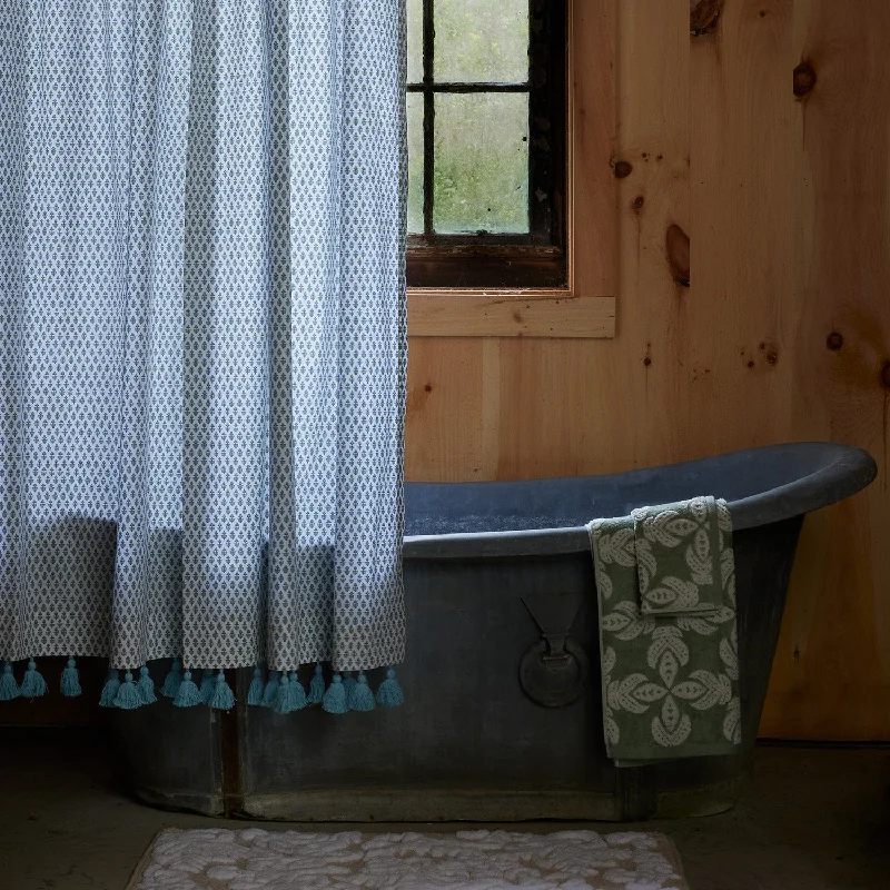 Bolster Pillows for Sofa DecorationCala Sage Organic Shower Curtain