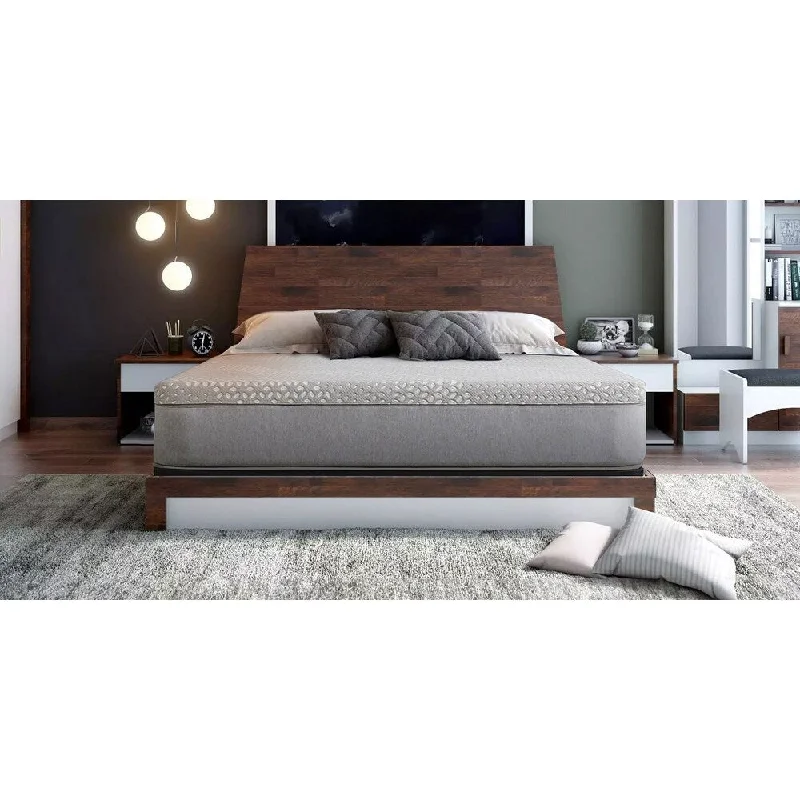 Bamboo - charcoal infused mattresses for odor absorption12" Hybrid Mattress - Medium - King, Specialty Foams Conform And Cushion Bamboo - charcoal infused mattresses for odor absorption12" Hybrid Mattress - Medium - King, Specialty Foams Conform And Cushion