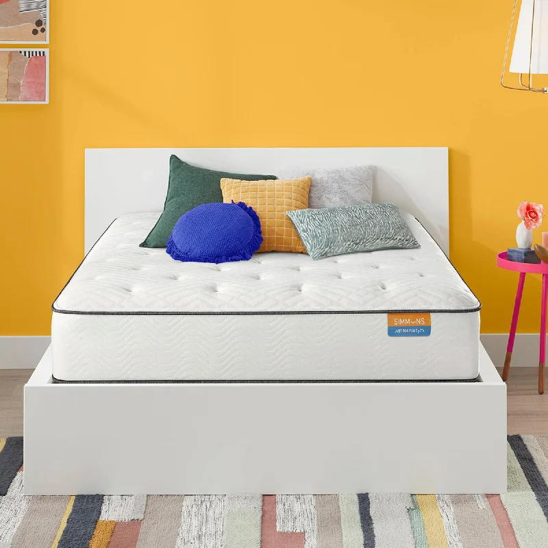 Gel - infused memory foam mattresses for cooler sleepSimmons Americus 13.5" Firm Mattress