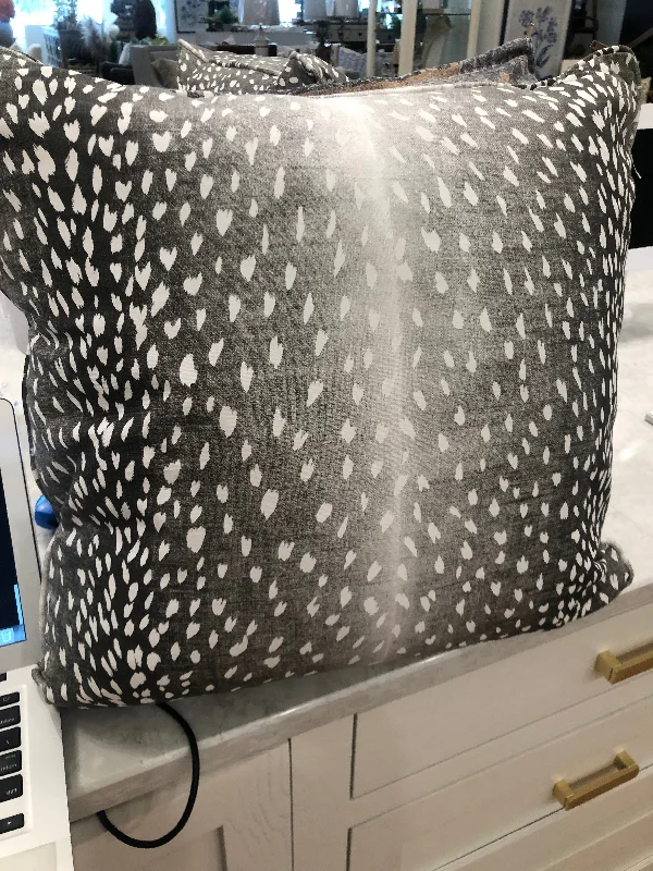 Kids Pillows with Fun DesignsBlack Spotted Pillow - Final Sale 25% off in cart