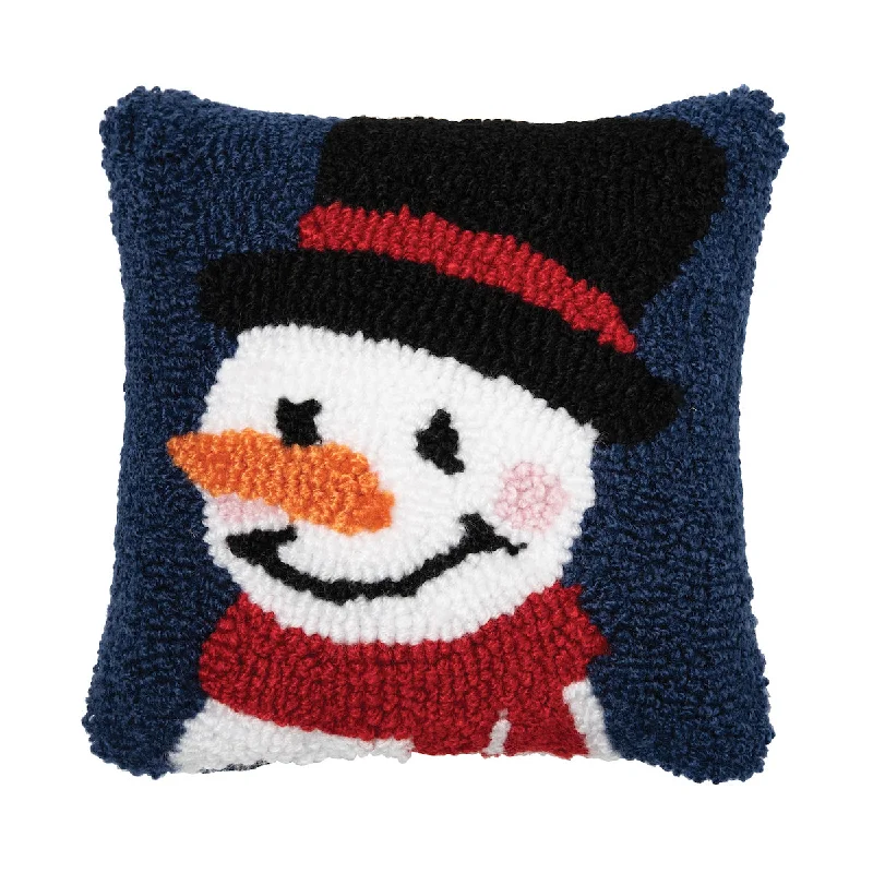 Hypoallergenic Pillows for Allergy SufferersSnowman Wishes Hooked Mini Pillow