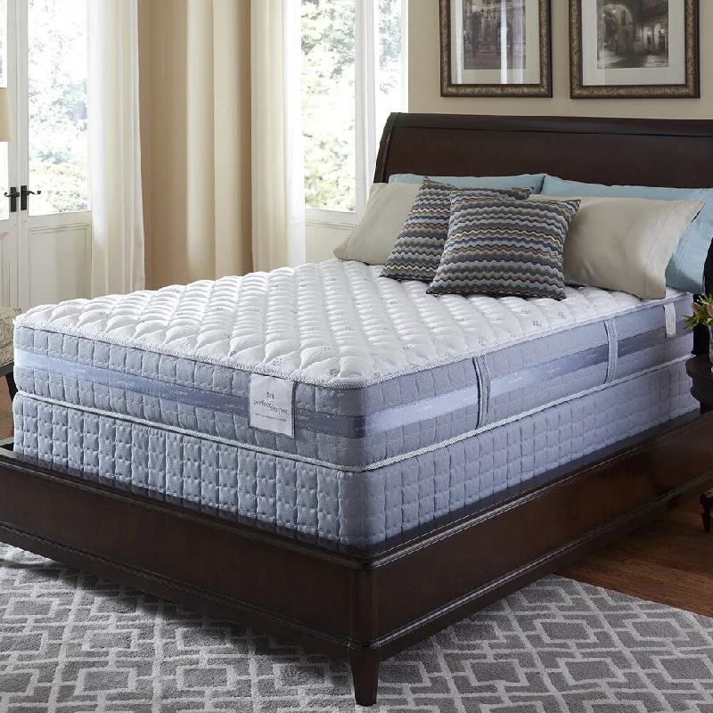 Gel - infused memory foam mattresses for cooler sleepSerta Perfect Sleeper Resolution Firm Gel Queen-size Mattress and Foundation Set Gel - infused memory foam mattresses for cooler sleepSerta Perfect Sleeper Resolution Firm Gel Queen-size Mattress and Foundation Set