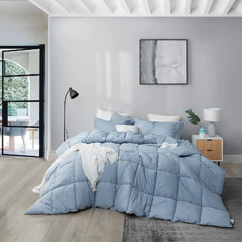 Silk - filled comforters for a luxurious and smooth touchSnorze® Cotton Cloud Comforter - Coma Inducer® - Dusty Blue Silk - filled comforters for a luxurious and smooth touchSnorze® Cotton Cloud Comforter - Coma Inducer® - Dusty Blue