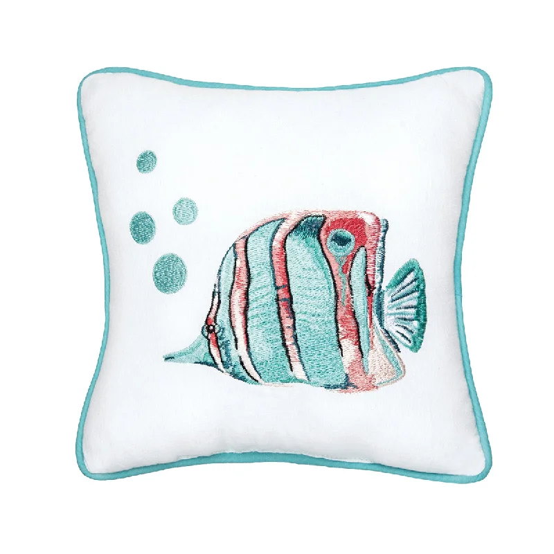 Kids Pillows with Fun DesignsSwimming Fish Mini Pillow