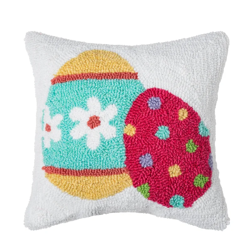 Pregnancy Pillows for Expectant MothersEaster Eggs Hooked Mini Pillow