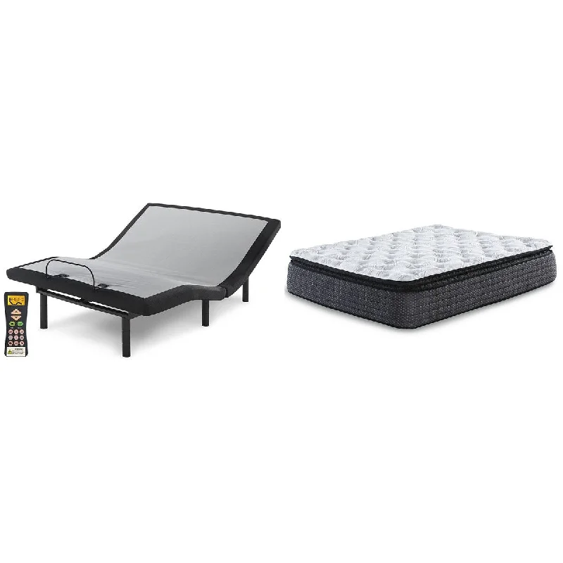 Hybrid mattresses combining foam and innerspring technologySignature Design by Ashley Limited Edition Pillowtop Black/White 2-Piece Queen Mattress Package Hybrid mattresses combining foam and innerspring technologySignature Design by Ashley Limited Edition Pillowtop Black/White 2-Piece Queen Mattress Package
