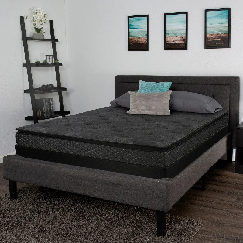 Gel - infused memory foam mattresses for cooler sleepCourtney Black 12" Queen Mattress Gel - infused memory foam mattresses for cooler sleepCourtney Black 12" Queen Mattress