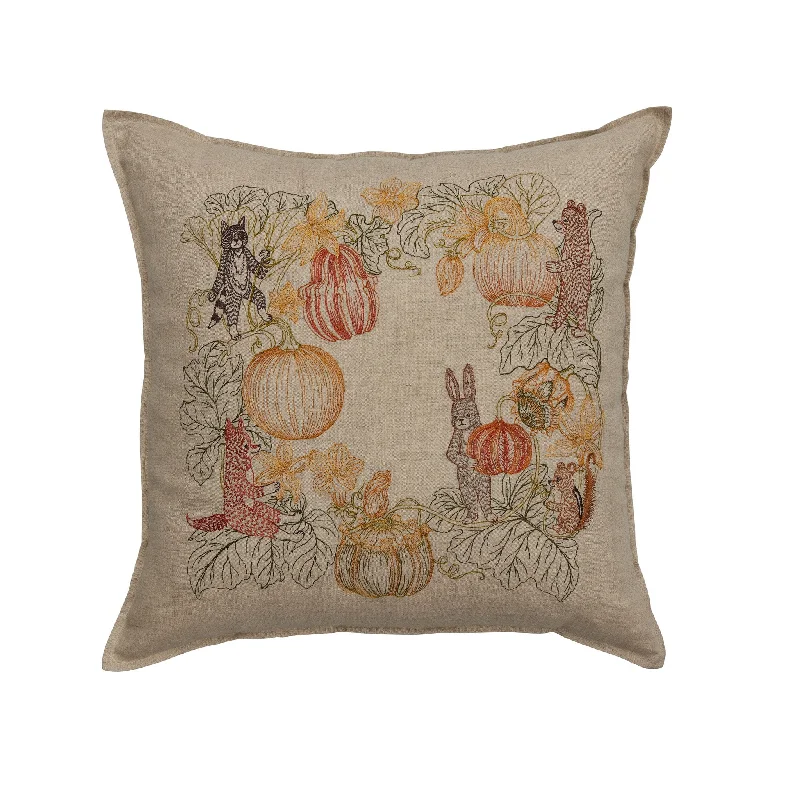 Travel Pillows for Long JourneysPumpkin Patch Pillow