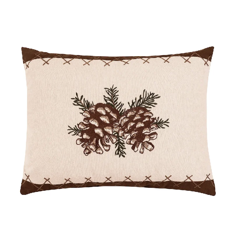 Down Alternative Pillows for Ethical ChoicesLodge Pinecone Pillow