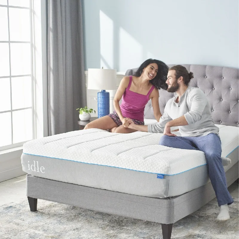Memory foam mattresses for pressure relief and contouringIdle Sleep 14-inch Gel Plush Memory Foam Mattress Memory foam mattresses for pressure relief and contouringIdle Sleep 14-inch Gel Plush Memory Foam Mattress