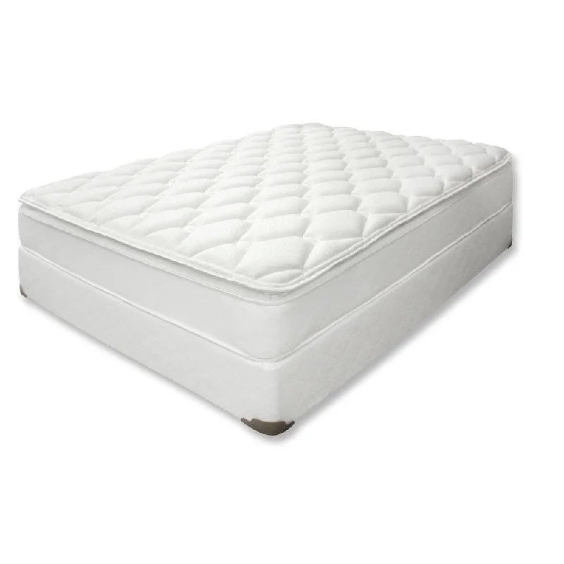 King - size mattresses for spacious master bedroomsFurniture of America Dreamax 11.5-inch California King-size Pillow Top Innerspring Mattress - White King - size mattresses for spacious master bedroomsFurniture of America Dreamax 11.5-inch California King-size Pillow Top Innerspring Mattress - White