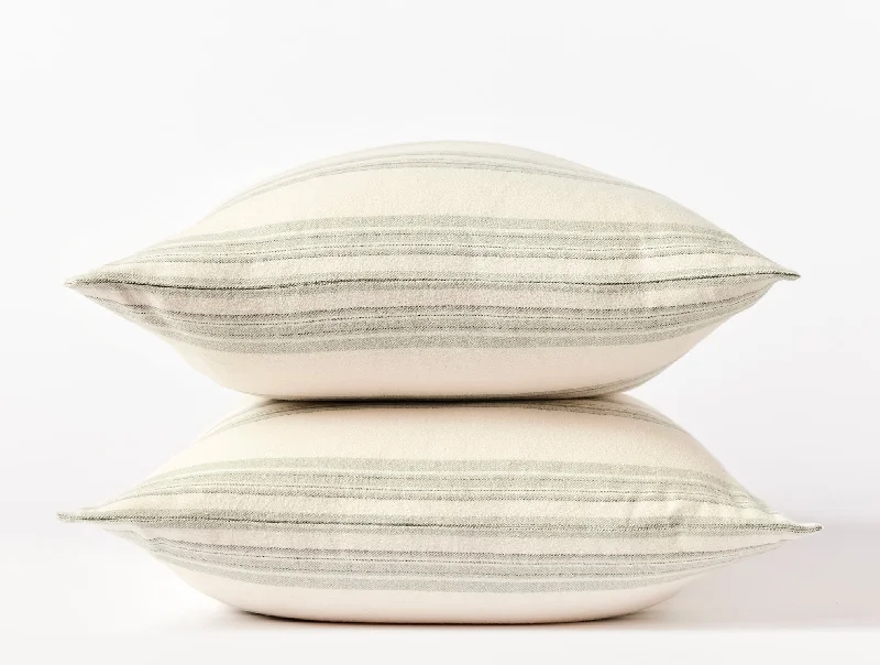 Round Pillows for Boho-Style InteriorsCloud Brushed™ Organic Flannel Pillowcases