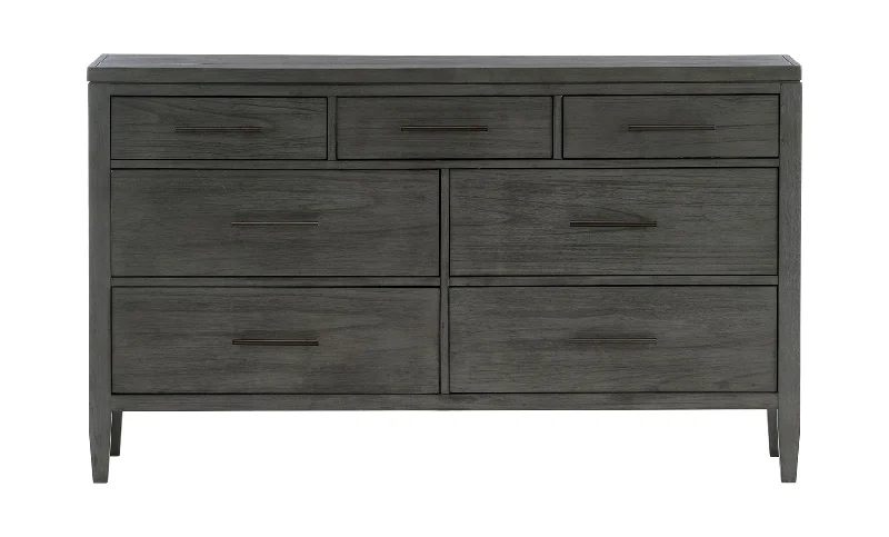 Queen - size mattresses for couples and standard bedroomsPreston 7-Drawer Dresser Queen - size mattresses for couples and standard bedroomsPreston 7-Drawer Dresser