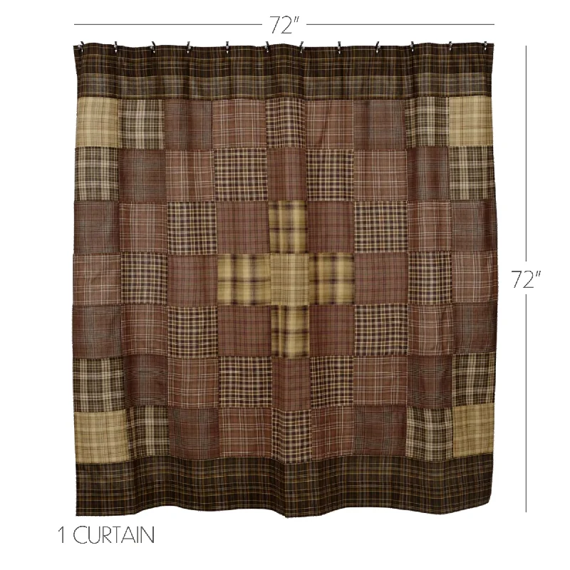 Bed skirts with a beach - themed printPrescott Shower Curtain Unlined 72x72