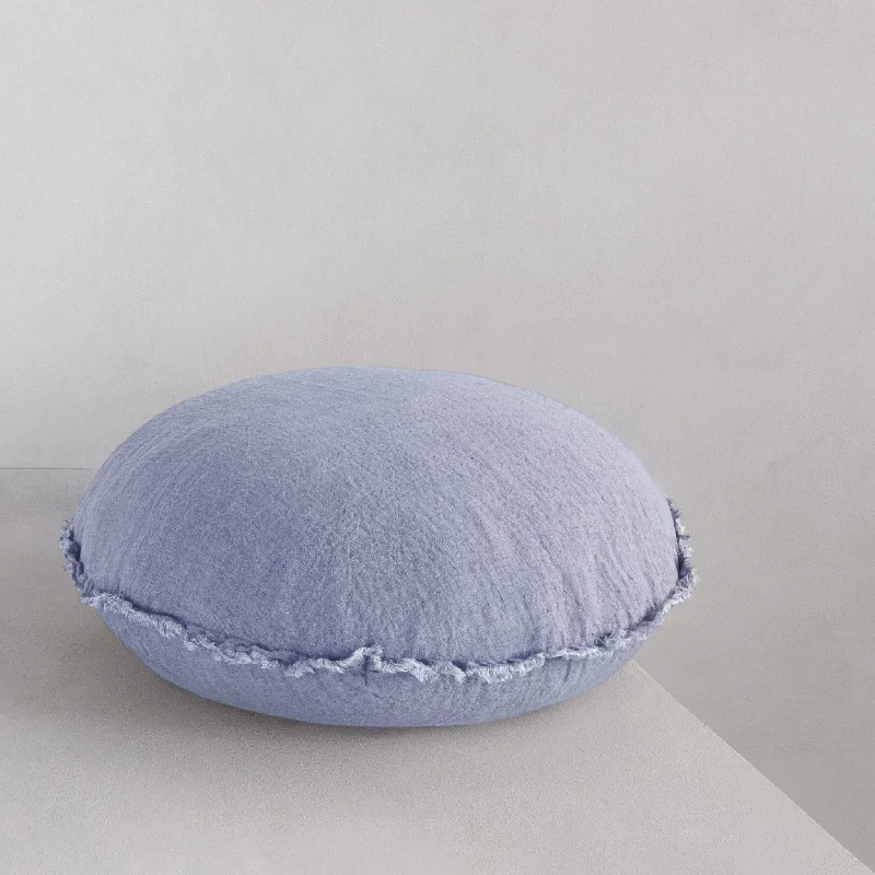 Kids Pillows with Fun DesignsFlocca Macaron Linen Pillow - Azzura