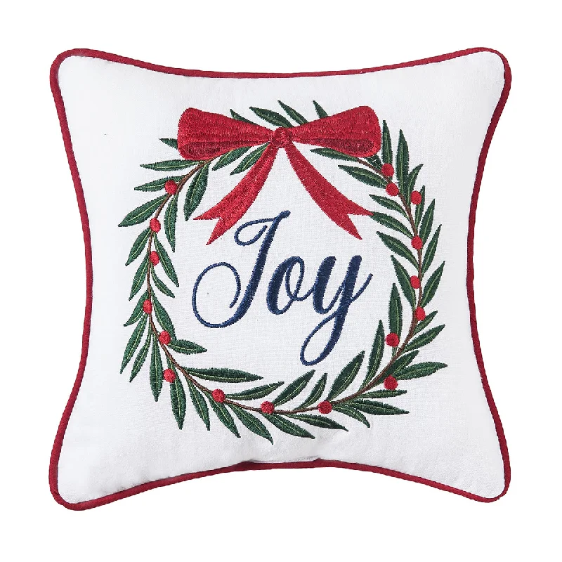 Feather Pillows for a Luxurious SleepJoy Wreath Mini Pillow