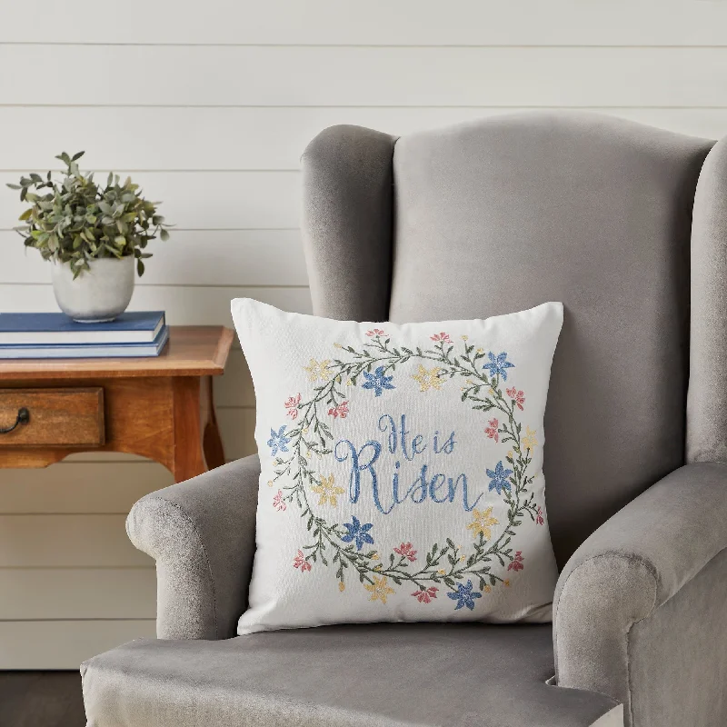 Silk Pillows for Smooth Skin and HairHe is Risen Pillow