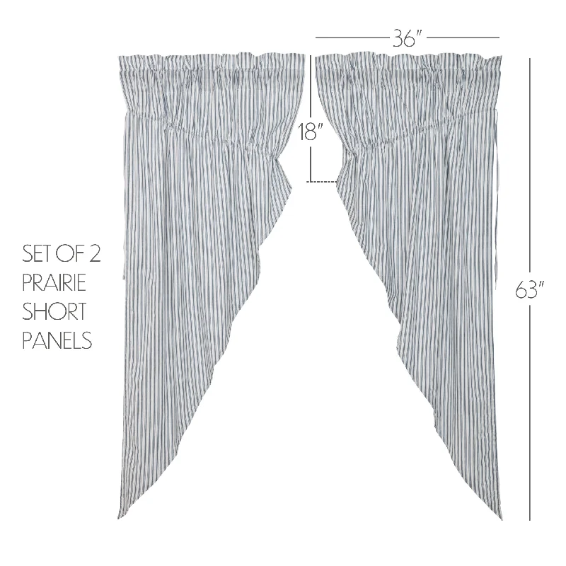 Floral - printed bed skirts for a feminine touchSawyer Mill Blue Ticking Stripe Prairie Short Panel Set of 2 63x36x18 Floral - printed bed skirts for a feminine touchSawyer Mill Blue Ticking Stripe Prairie Short Panel Set of 2 63x36x18