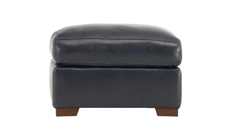 Natural latex and organic cotton blend mattressesBurntside Leather Ottoman