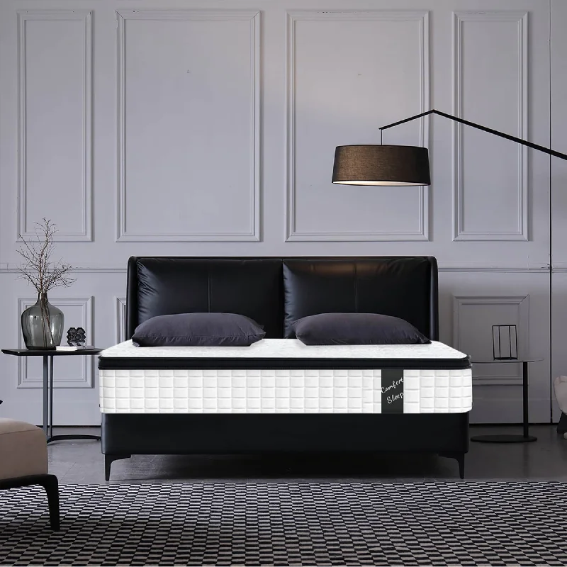 Natural latex and organic cotton blend mattresses12 in Knit Fabric Top Hybrid Mattress in a Box Natural latex and organic cotton blend mattresses12 in Knit Fabric Top Hybrid Mattress in a Box