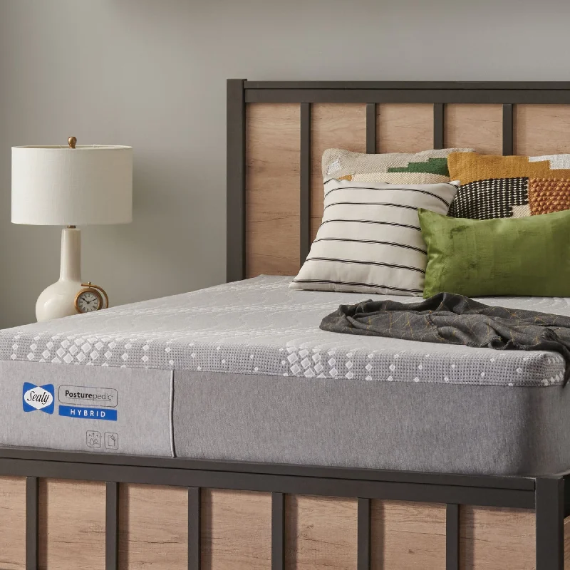 Gel - infused memory foam mattresses for cooler sleepSealy Medina 11-inch Firm Hybrid Mattress Gel - infused memory foam mattresses for cooler sleepSealy Medina 11-inch Firm Hybrid Mattress