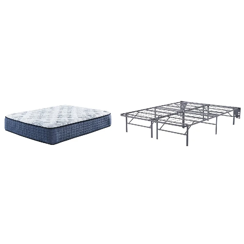Innerspring mattresses with coil counts for supportSignature Design by Ashley Mt Dana Plush White/Blue 2-Piece Mattress Package Innerspring mattresses with coil counts for supportSignature Design by Ashley Mt Dana Plush White/Blue 2-Piece Mattress Package