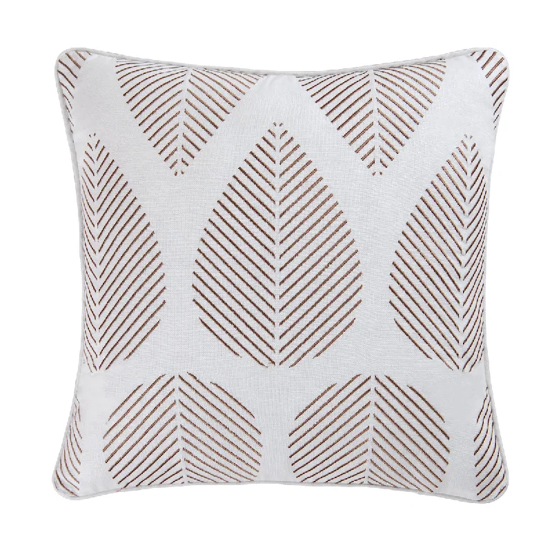 Bolster Pillows for Sofa DecorationBrown Leaves Pillow