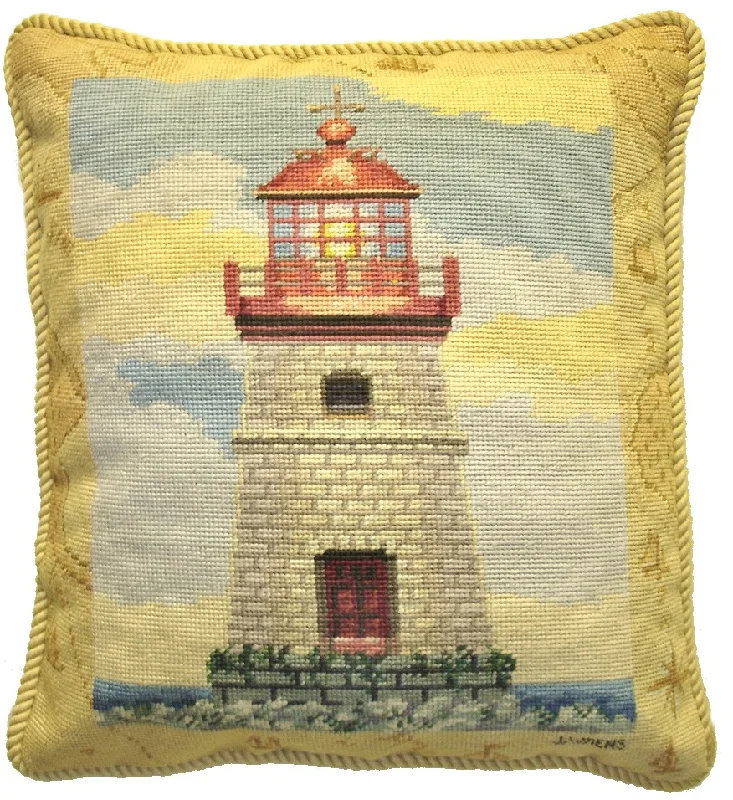 Firm Pillows for Side SleepersLighthouse II Grosspoint & Pettipoint Pillow 18 in. x 16 in.