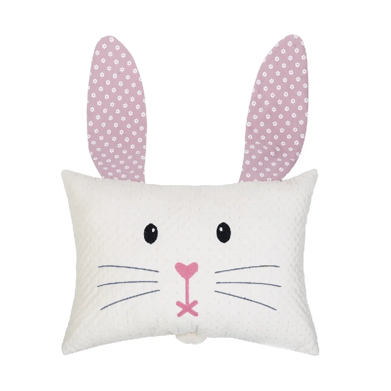 Feather Pillows for a Luxurious SleepFlop Ears Bunny Pink Pillow