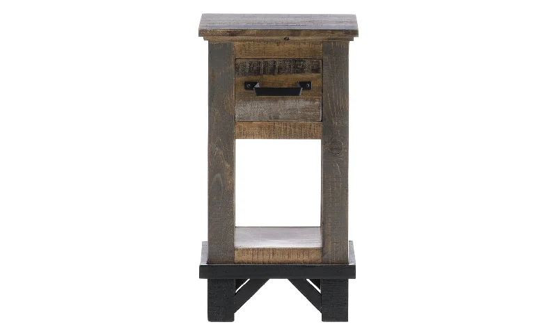 Innerspring mattresses with coil counts for supportLoft Brown Chairside Table