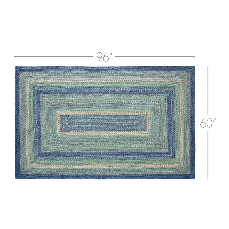 Bed skirts with a wrinkle - resistant fabricJolie Jute Rug Rect w/ Pad 60x96
